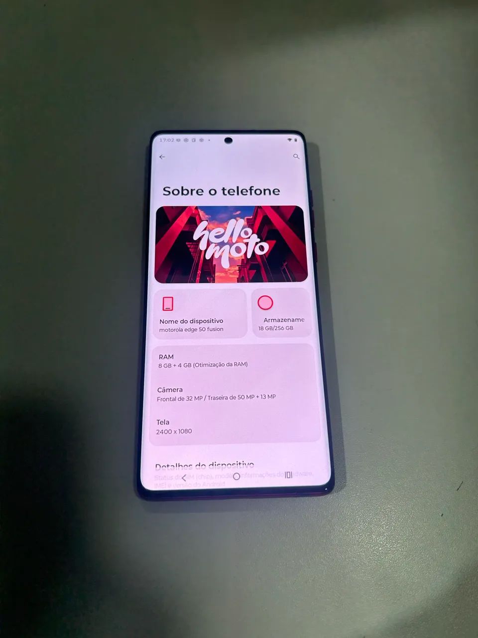 Edge 50 fusion 256gb - Foto 4