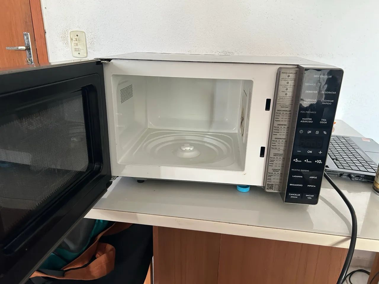 Microondas eletrolux função descongelar 