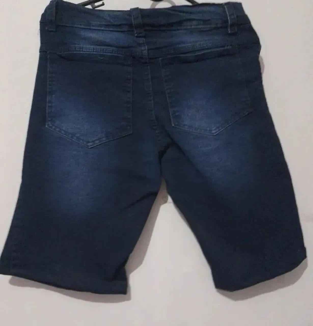 Bermuda masculina jeans  - Foto 2