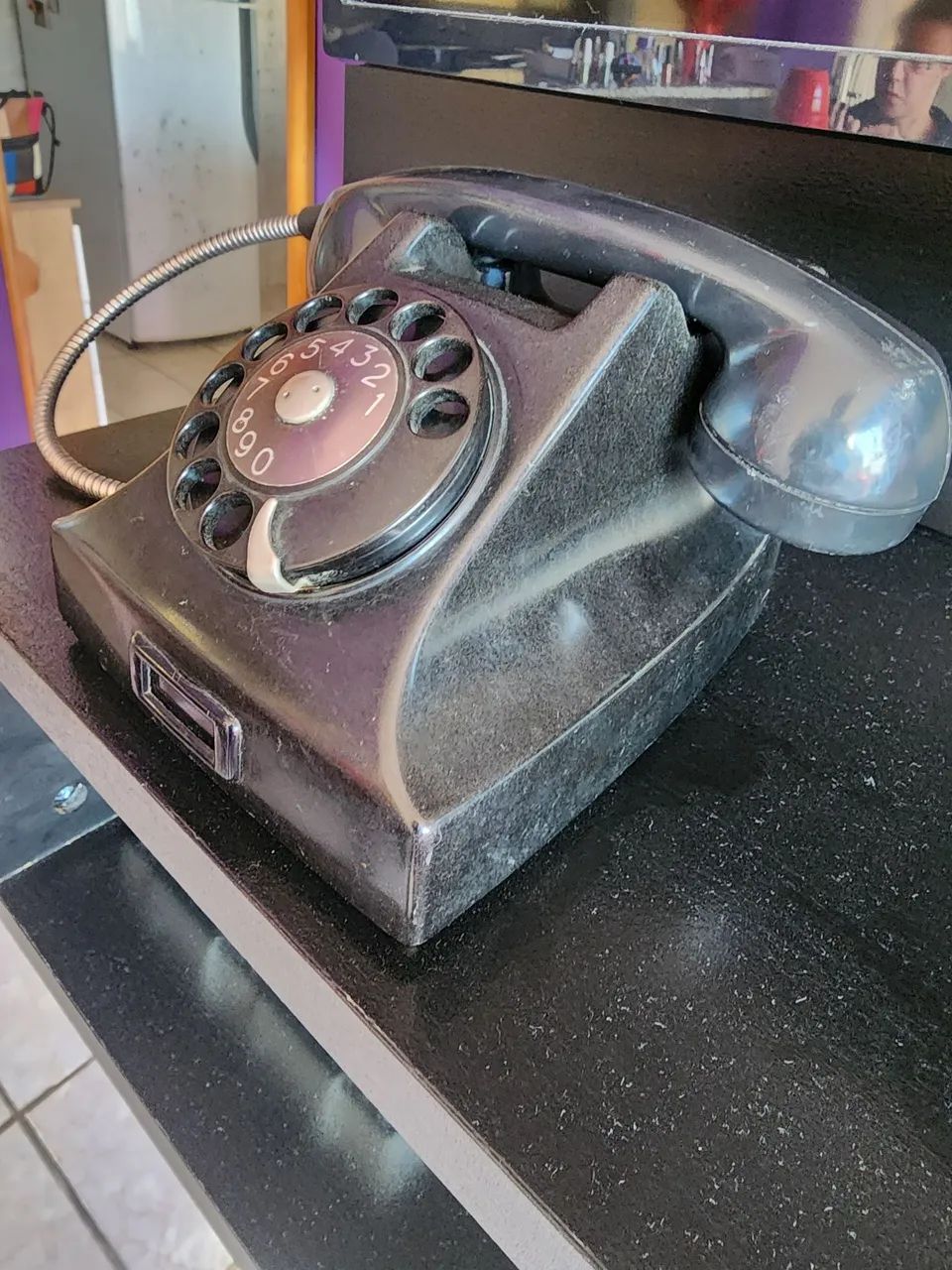 Telefone Antigo Disco Ericsson ( Decoração) - Foto 2