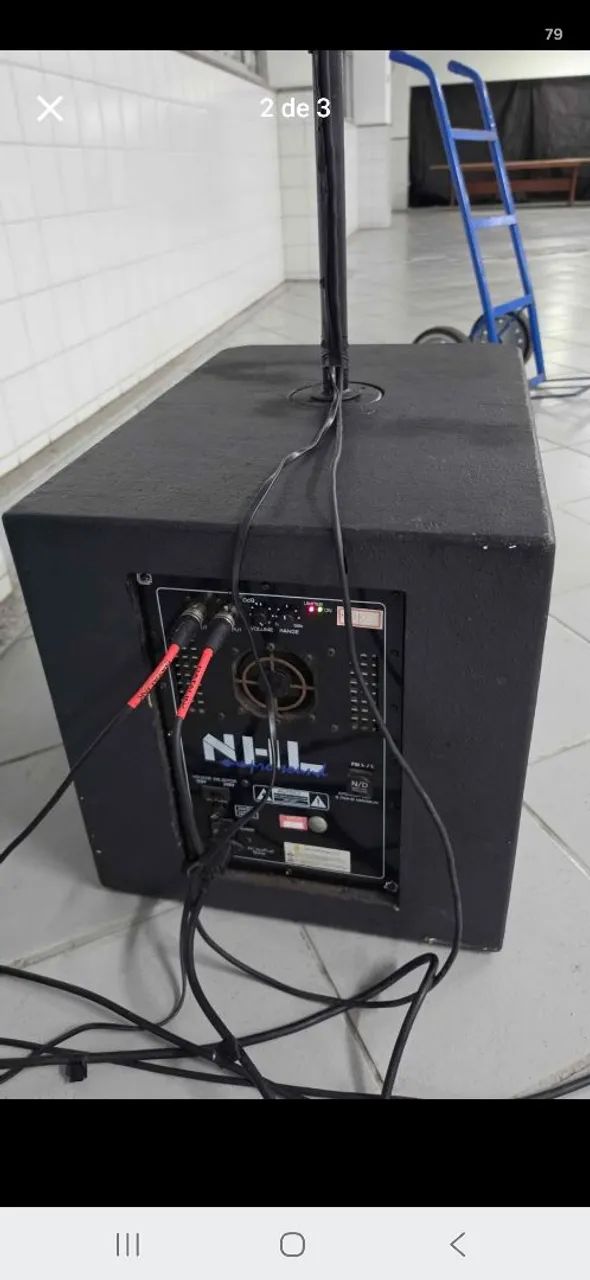 Par de caixas de Som Sub Grave de 15" 1400W  em 4 Ohms Cada - Foto 2