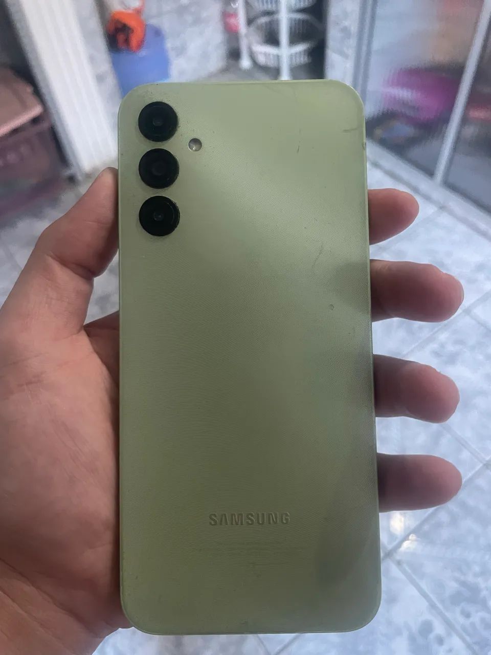 CELULAR SAMSUNG A14 - 128G  - FUNCIONANDO PERFEITAMENTE COM MARCAS DE USO   - Foto 4