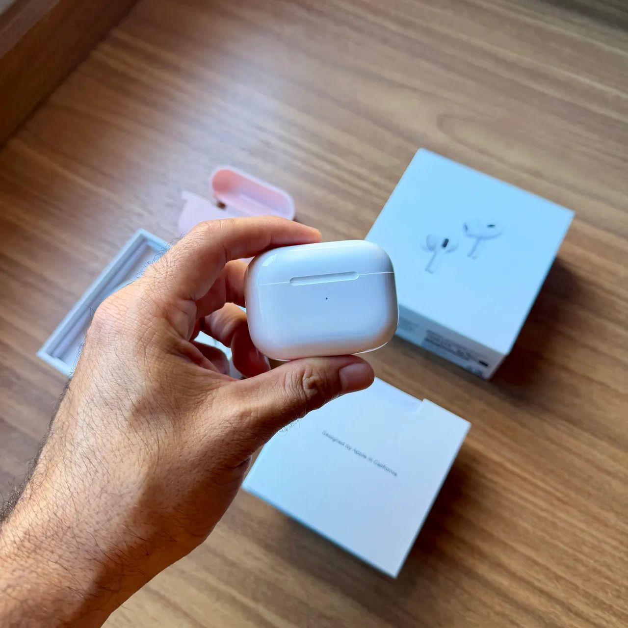 AirPods Pro 2ª Geração Apple - Completo na Caixa + Capinha de