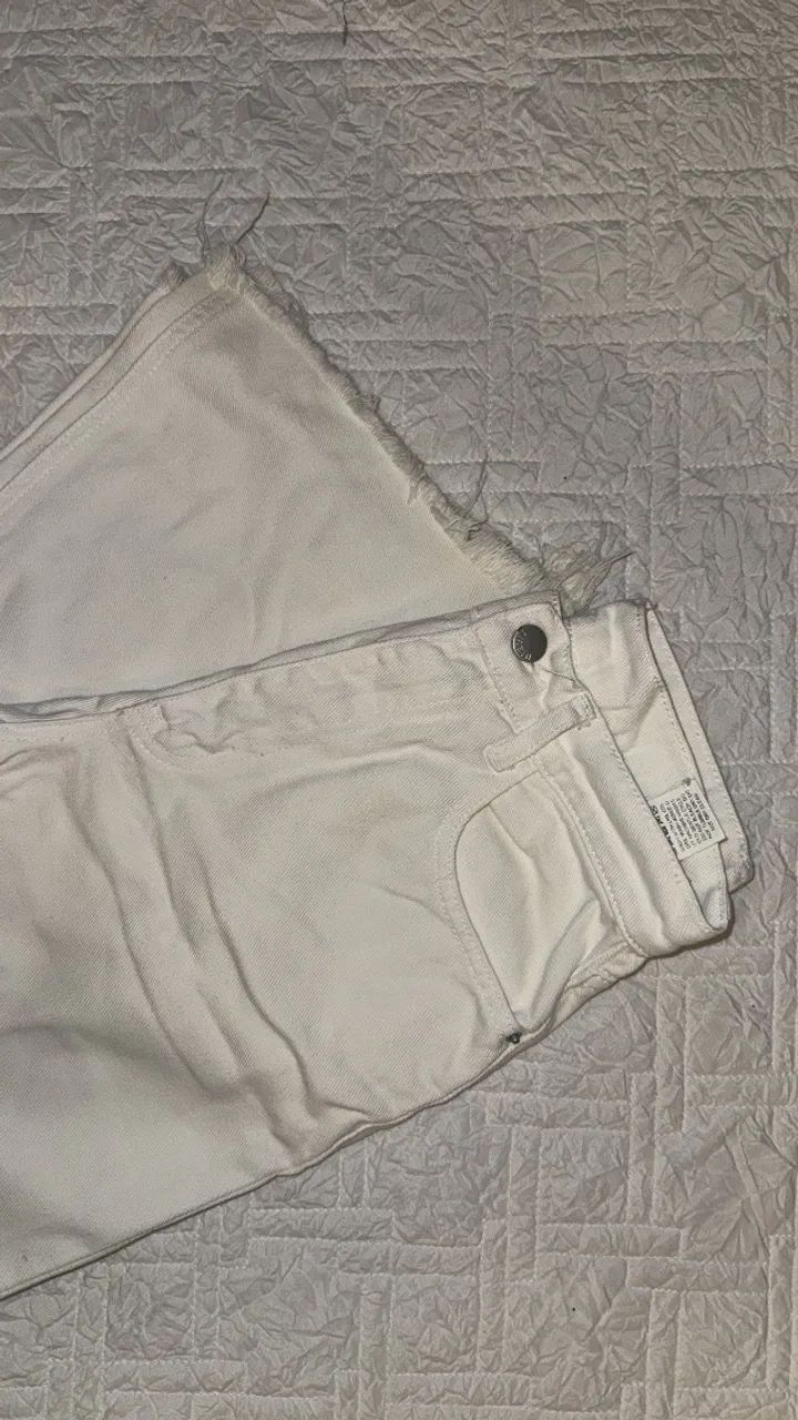 CALÇA JEANS BRANCA  - Foto 2