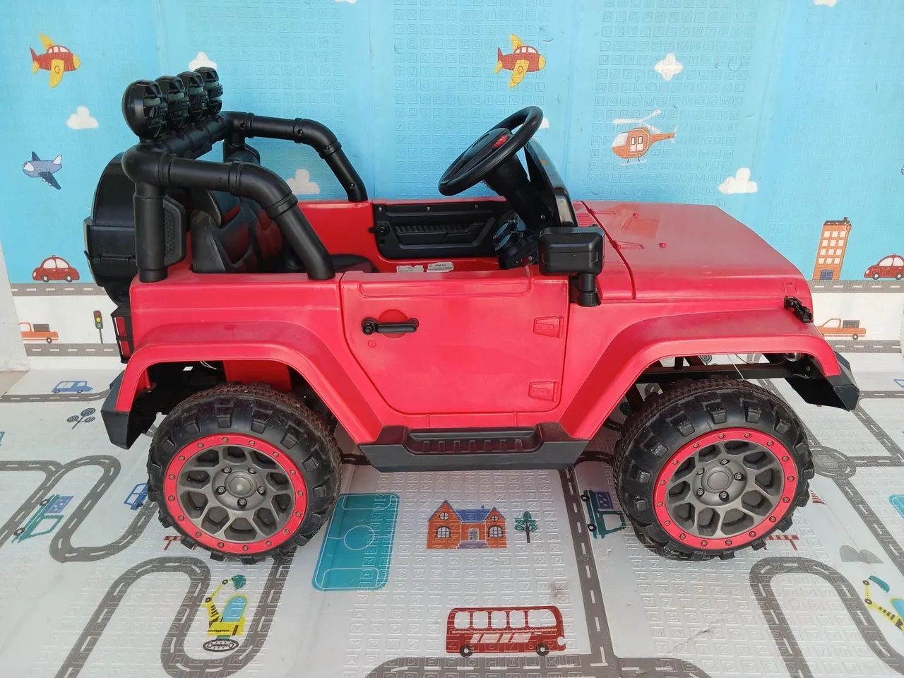 Jeep elétrico infantil 12v