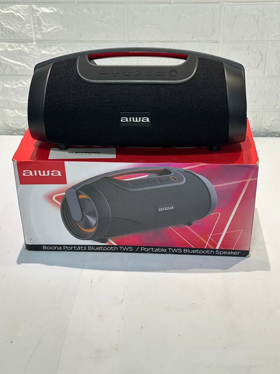 Caixa de Som AIWA Original NOVA Porém caixa Aberta  - Foto 3