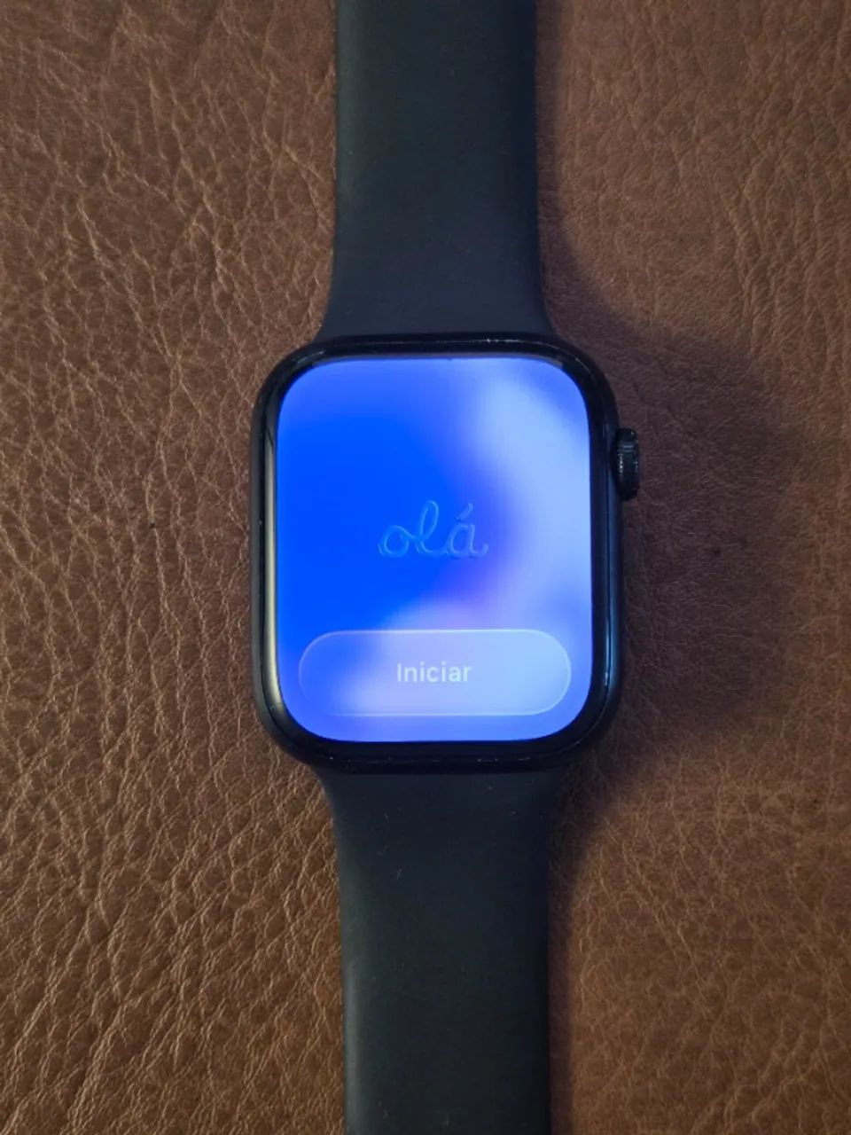 Apple Watch Series 9 45mm GPS Midnight - Excelente Estado e Completo - Foto 5