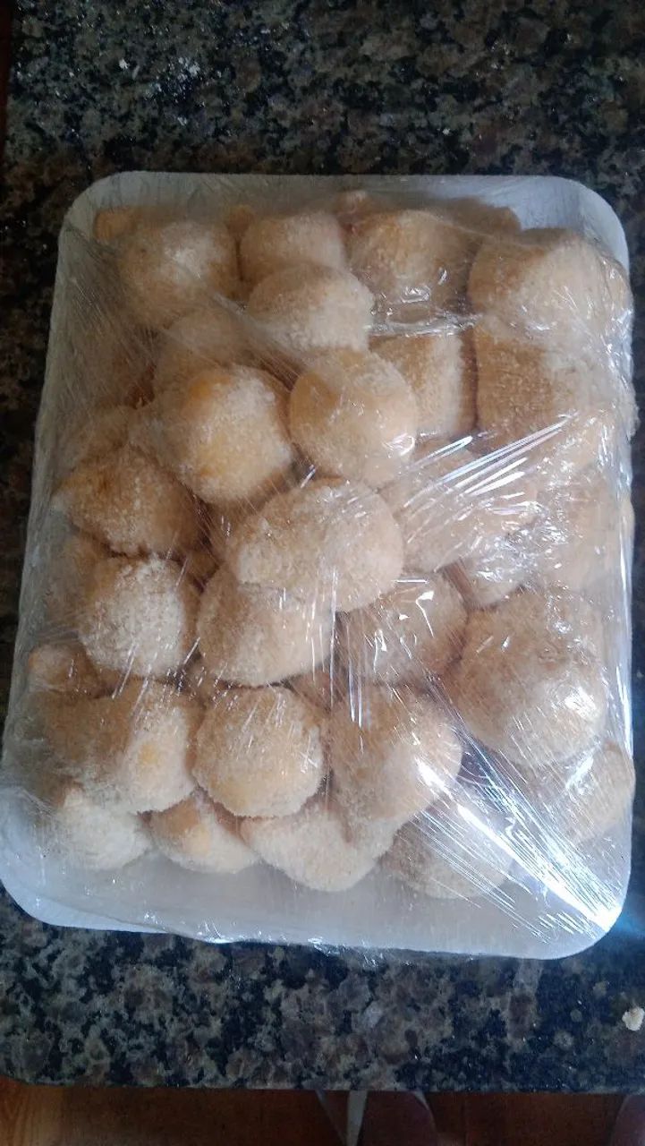 Salgados de festa congelados 