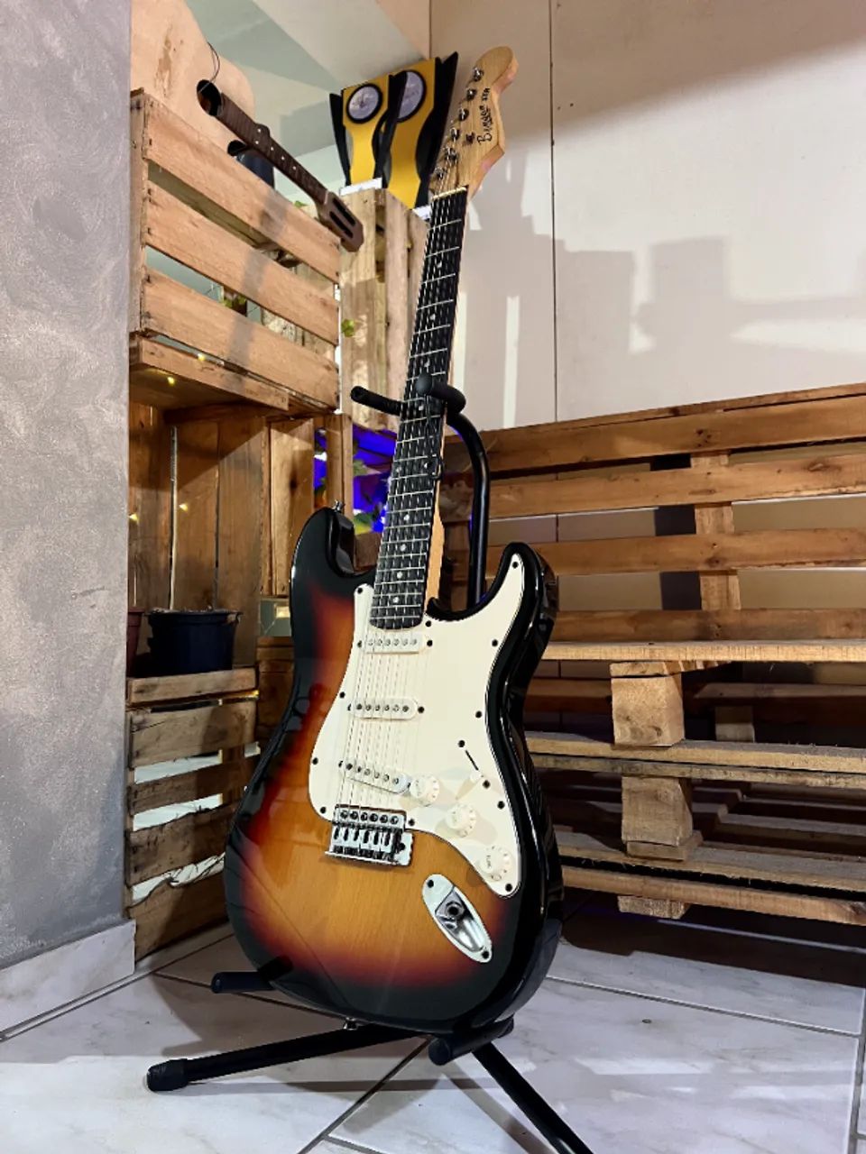 GUITARRA BENSON STRATOCASTER STR SUMBURST - Foto 5