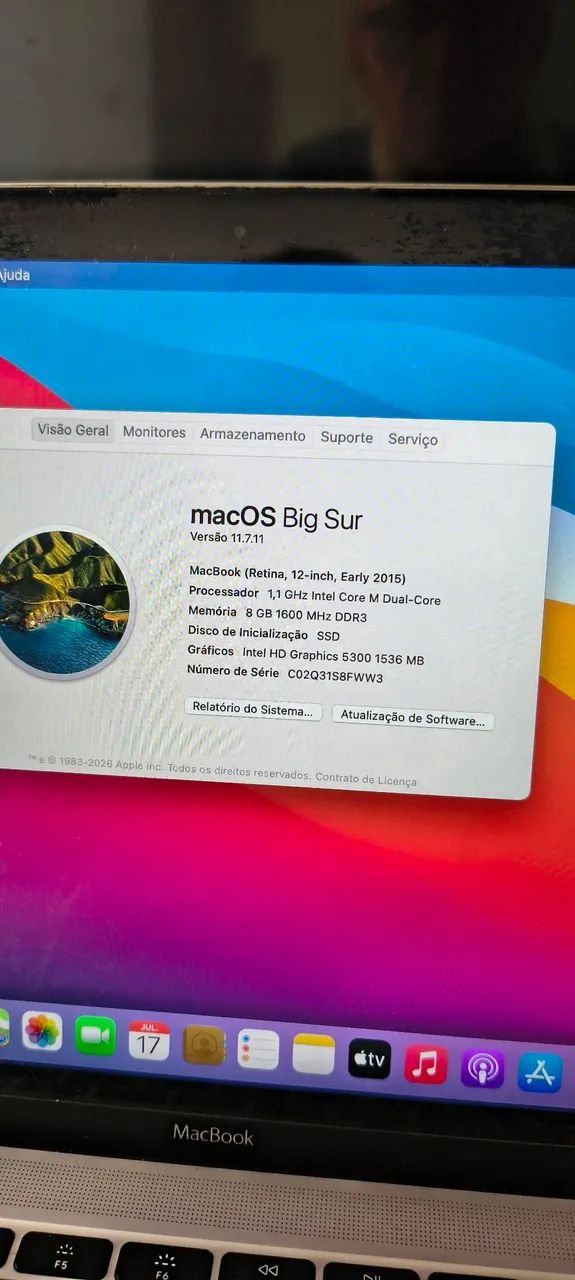 MacBook 12 retina 2015