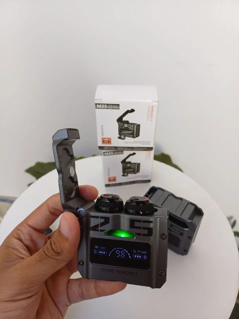 Fone bluetooth M25 - estilo e qualidade 