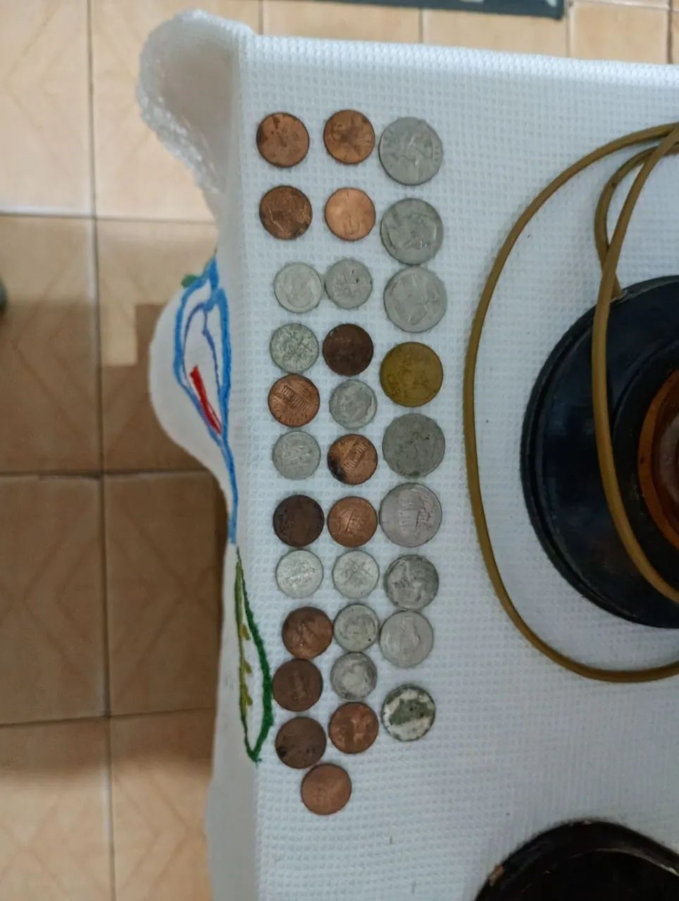 Moedas antigas de dólar americano - Foto 3