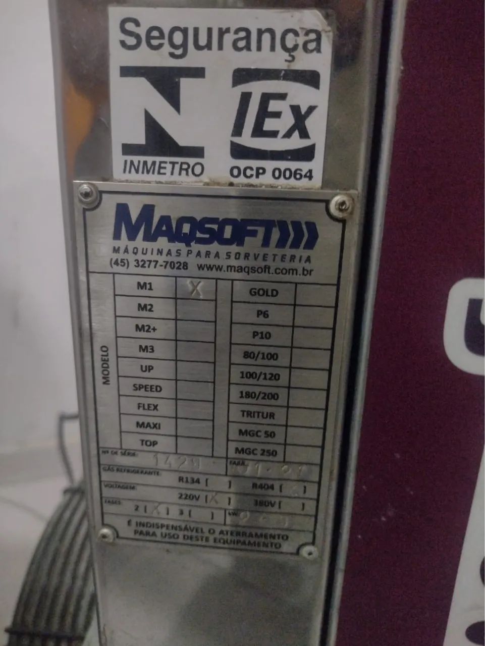 Maquina de sorvete  - Foto 2