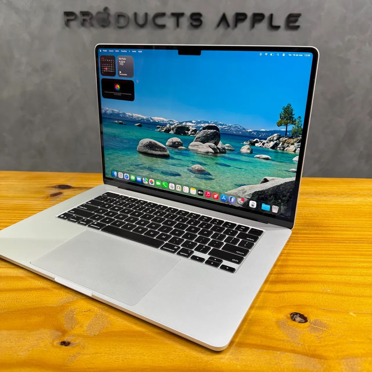 MACBOOK AIR M4 15 POL PRATEADO 16GB RAM 256GB - GARANTIA APPLE