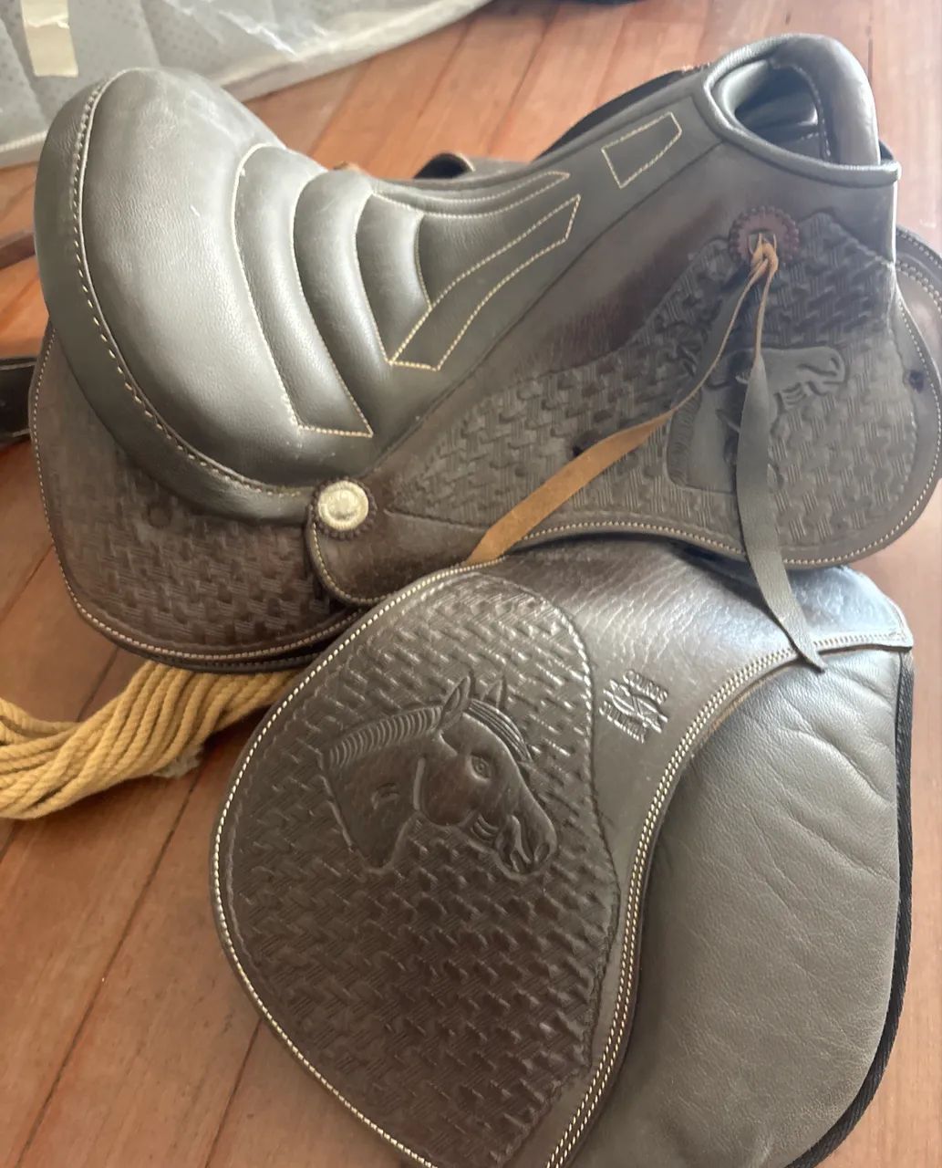 Sela de cavalo do patrão - Foto 2