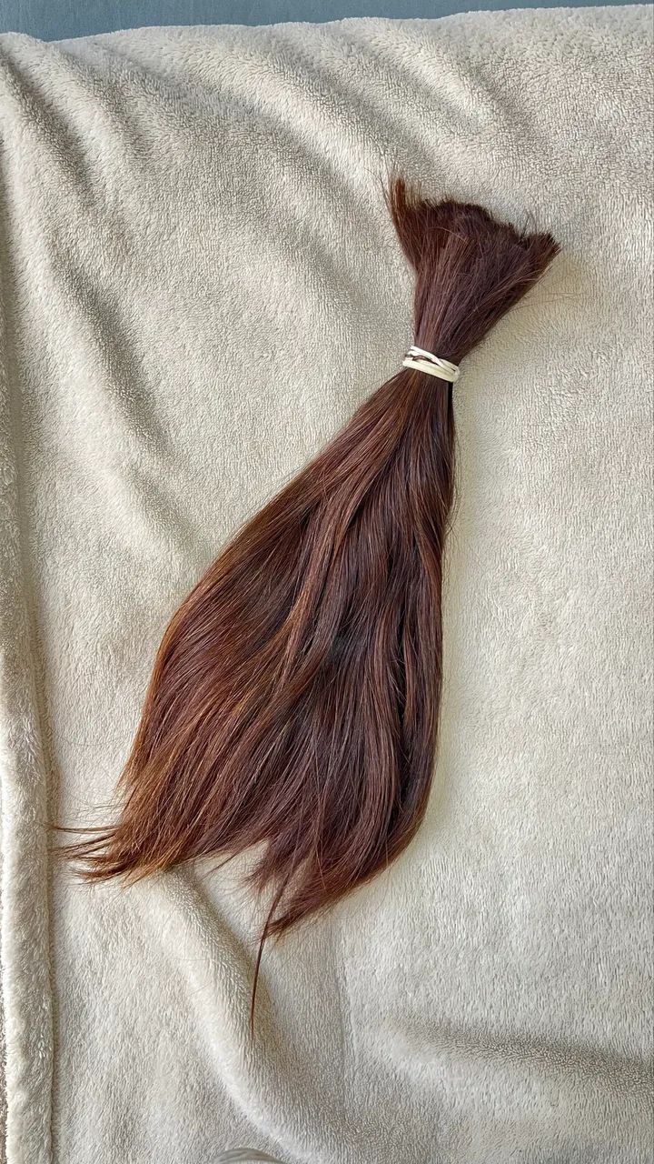 31 cm cabelo liso, 100% natural | Para mega hair  - Foto 2