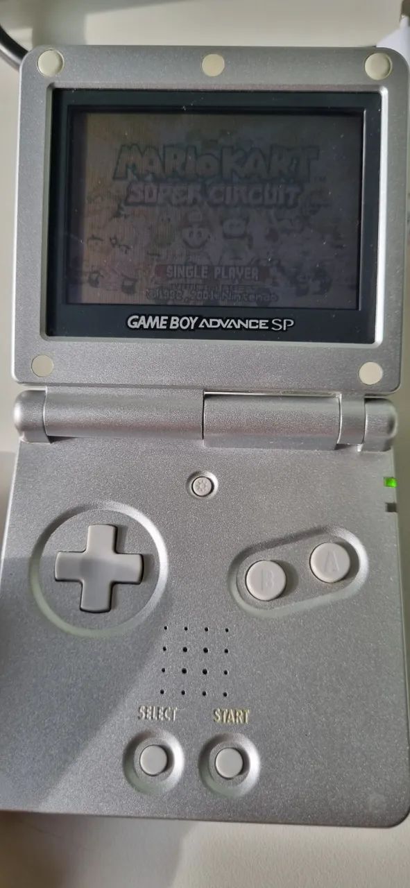 nintendo game boy advance SP silver - Foto 4