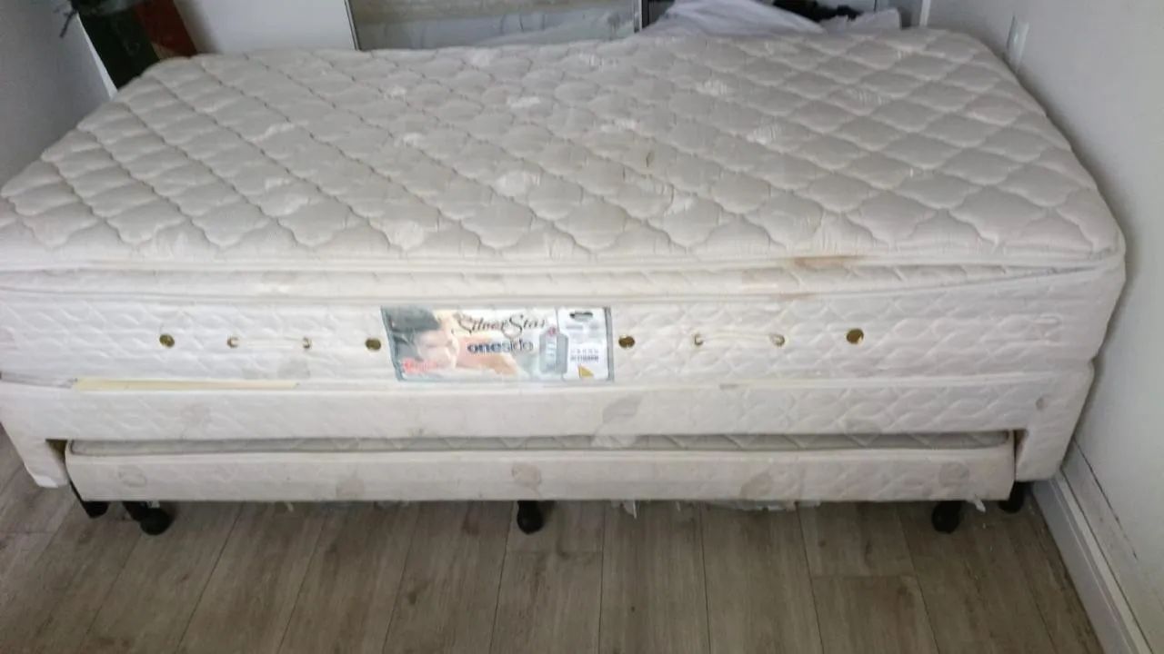 Cama Box castor com cama adicional solteiro 