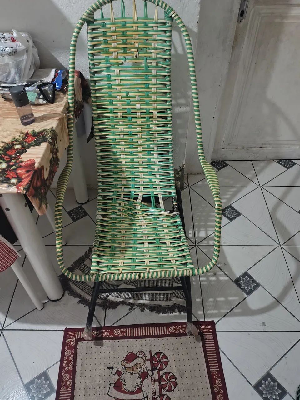 Cadeira de balanço bem conservada ótima  - Foto 2