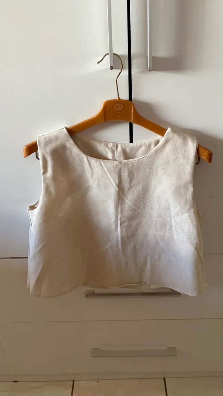 Conjunto Bege - Linho 