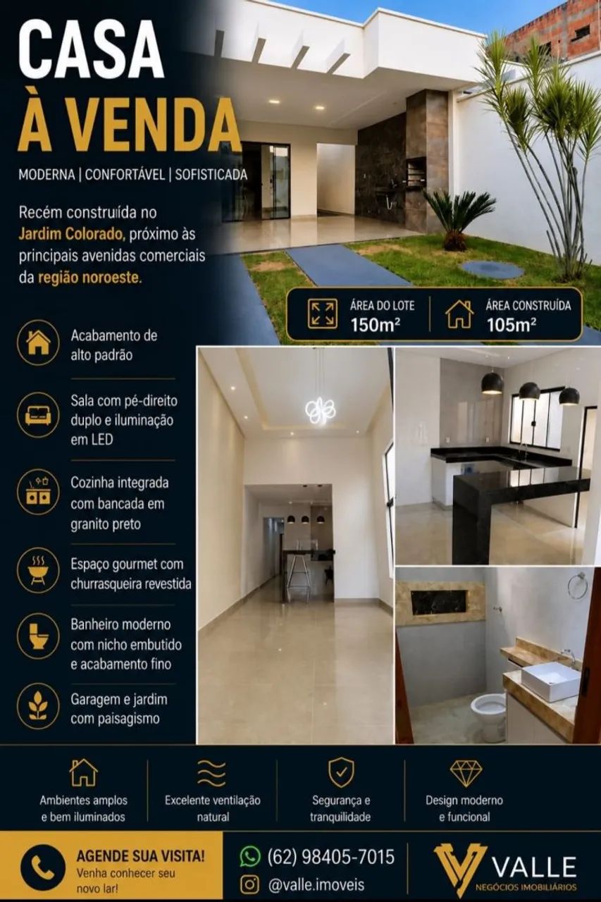 Casa Jardim Colorado - Goiânia 