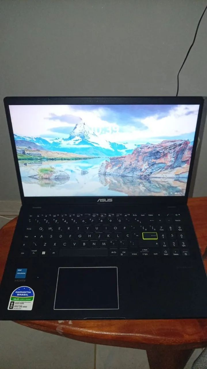 Notebook Asus Intel Celeron 3 meses uso