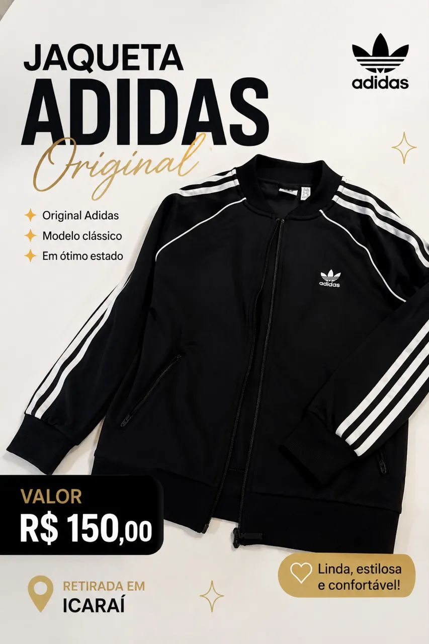 Casaco adidas original 