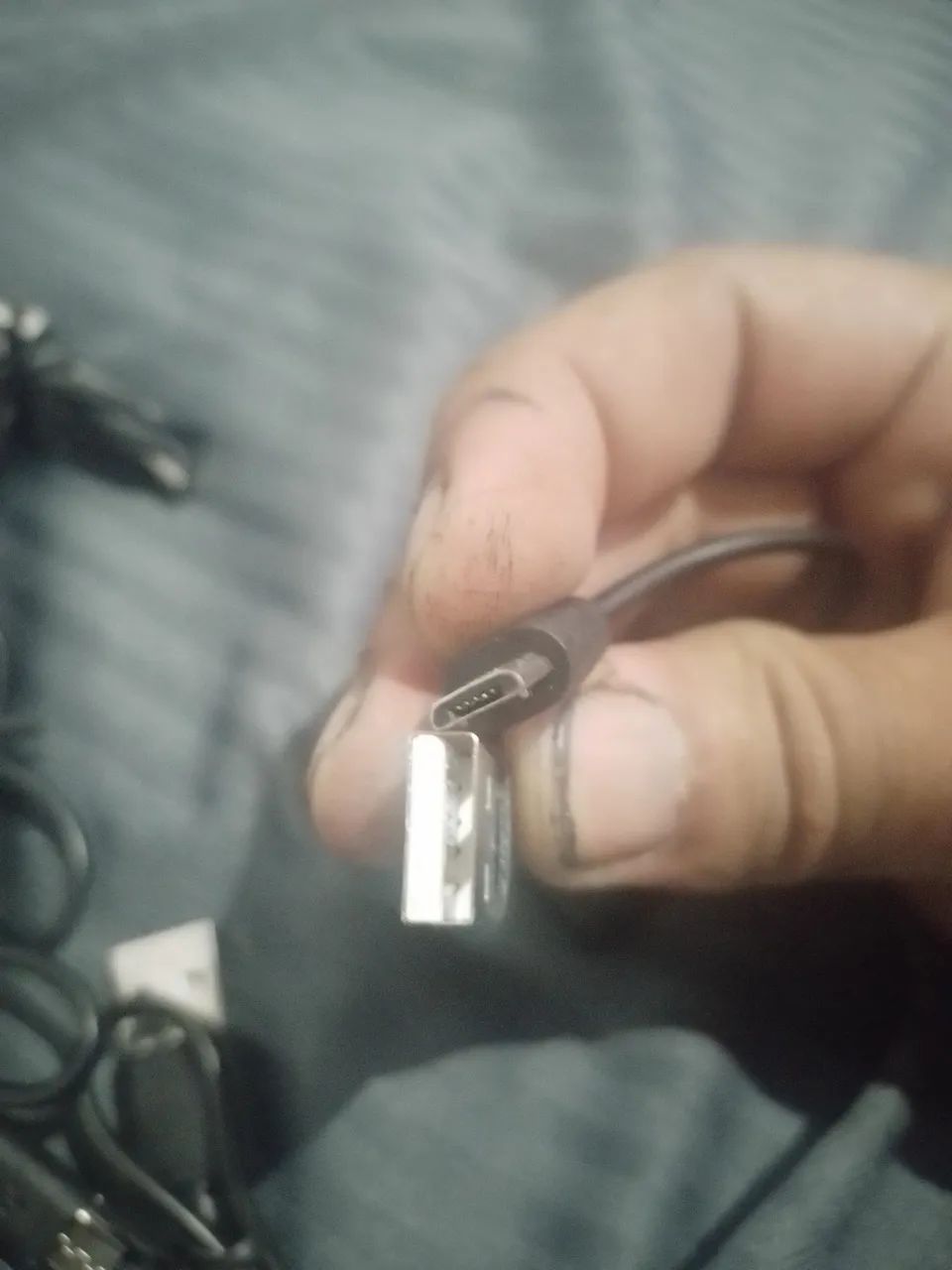 25 Cabos Curto Micro Usb v8 - Foto 5