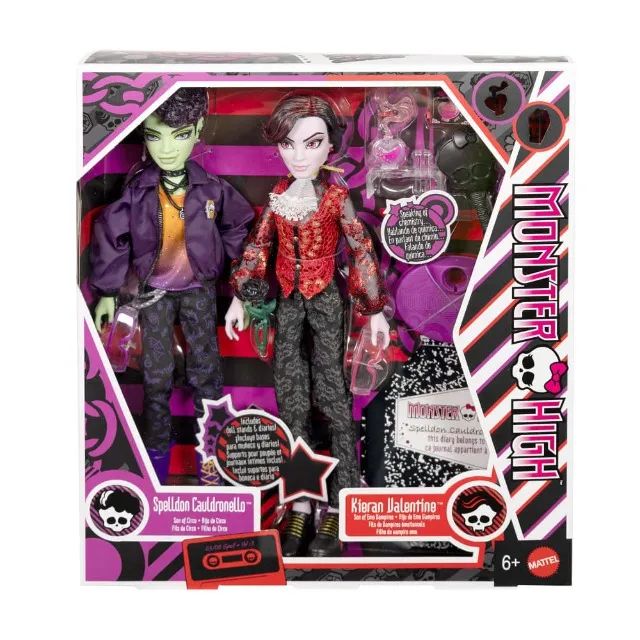 Monster High Kieran Valentine & Spelldon Cauldronello 2-pack - Foto 4