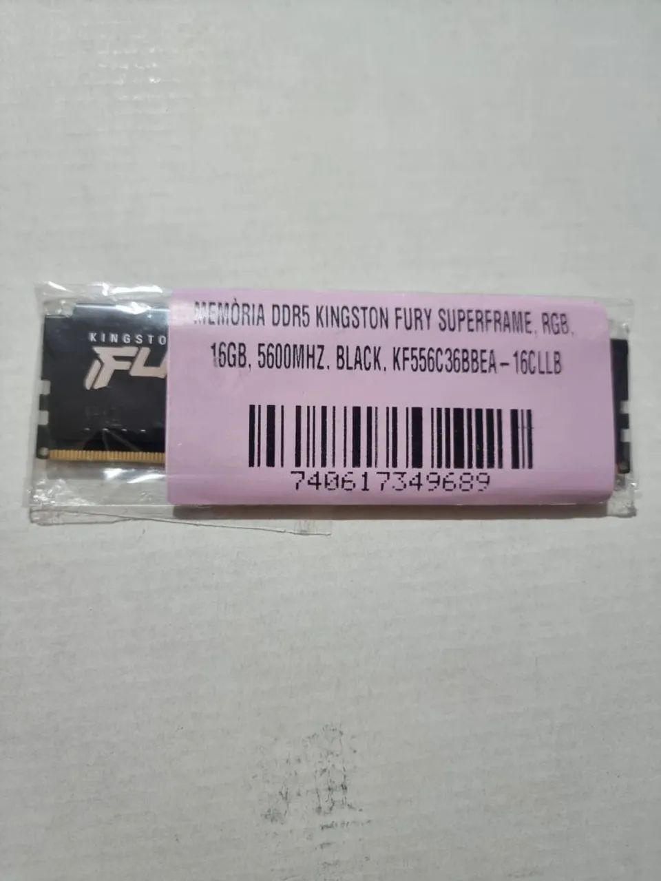 Memoria DDR5 16gb Fury