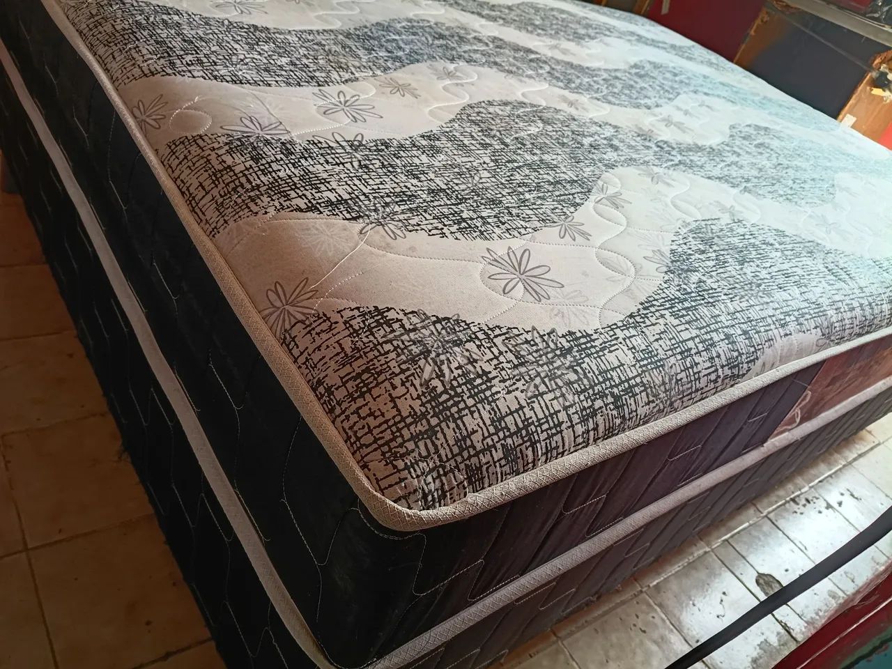 Cama box casal conjugado...já tá higienizado  - Foto 3