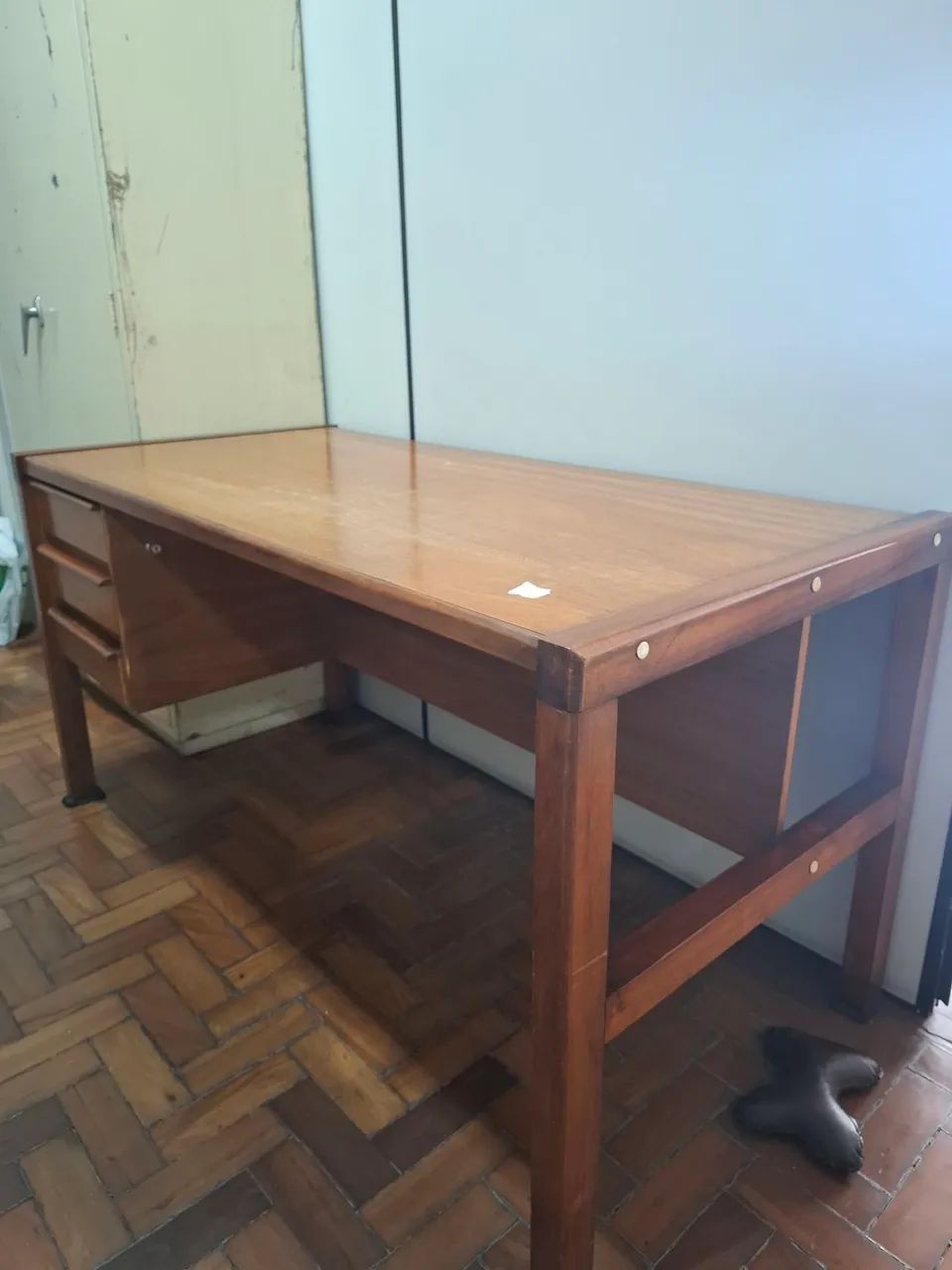 Mesa de Escritório em madeira maciça - Foto 2