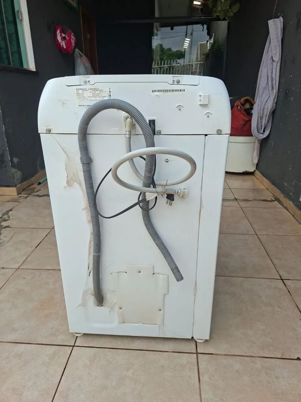 Máquina de lavar roupa 9k consul com defeito  - Foto 5