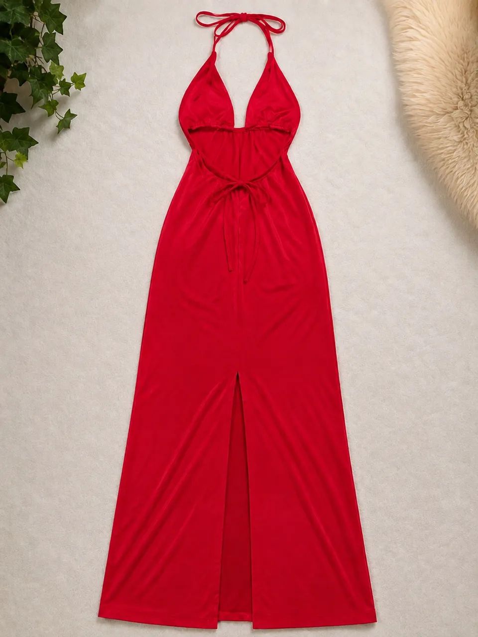 Vestido longo vermelho  - Foto 2