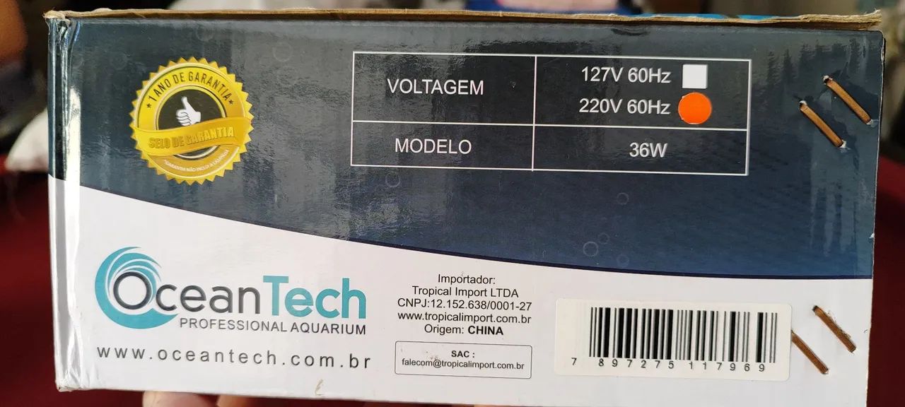 Filtro UV 36w 220v