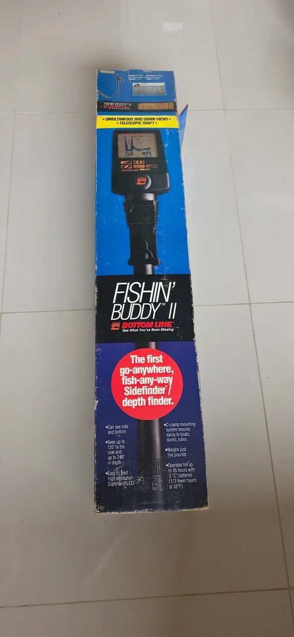 Sonda de pesca Fishin' Buddy II com suporte para barco. - Foto 3