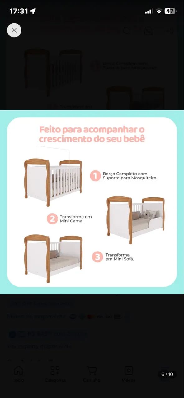 Berço Americano  - Foto 2