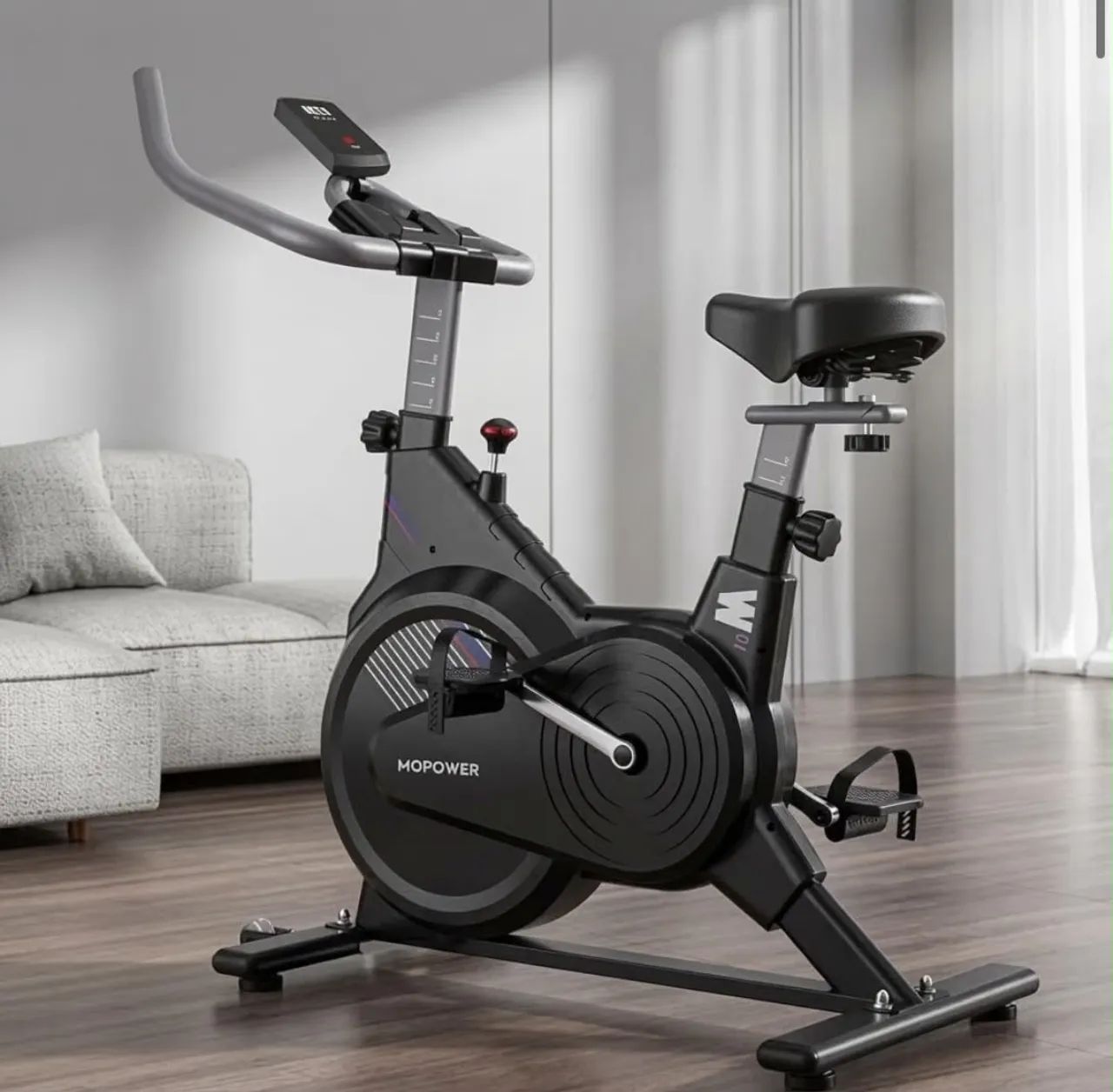 BICICLETA ERGOMÉTRICA COM MONITOR 