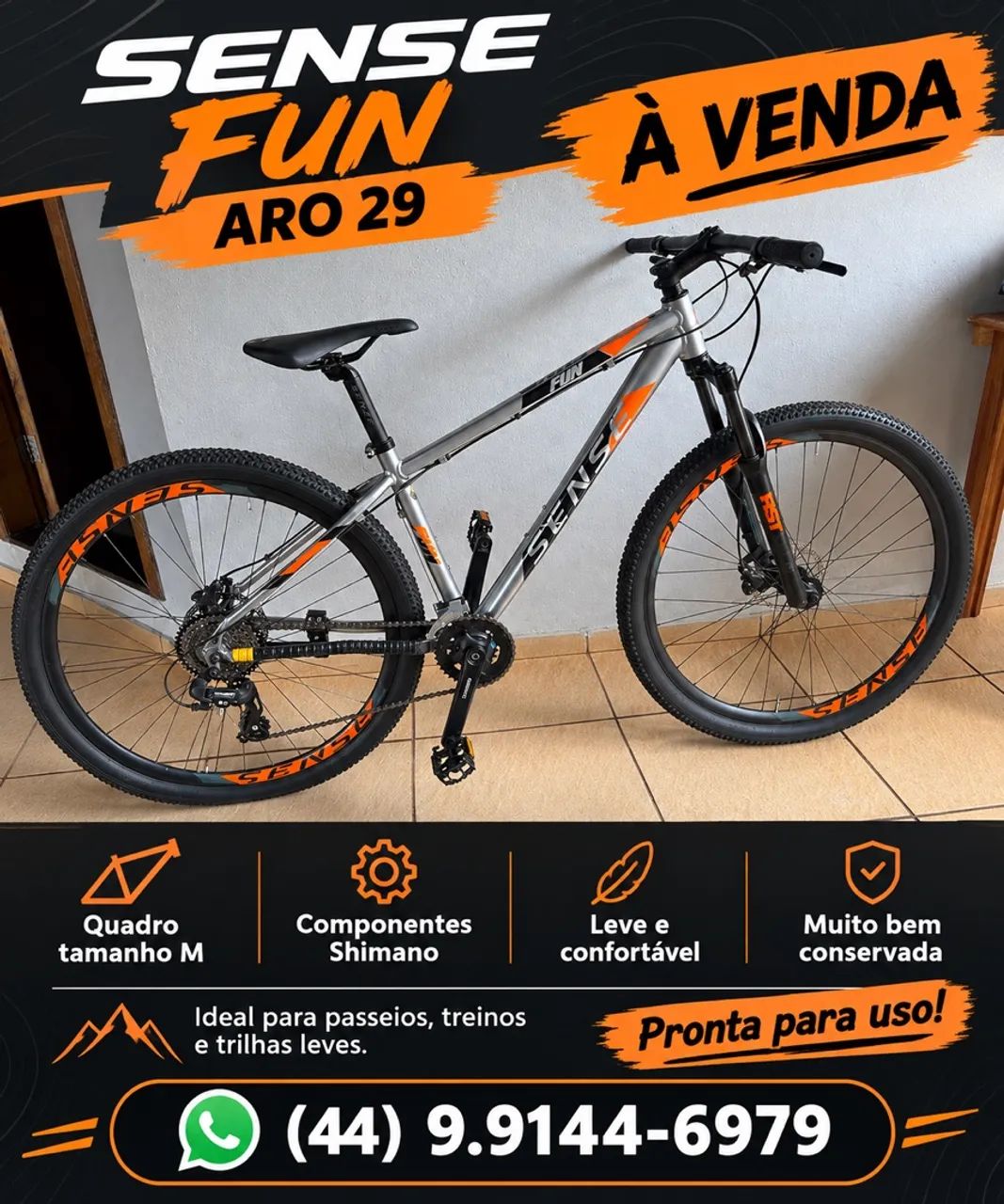 Bicicleta Sense 