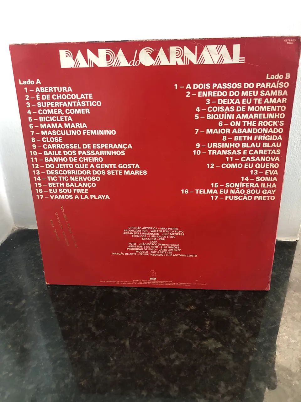 Lp vinil A banda do carnaval - Foto 3