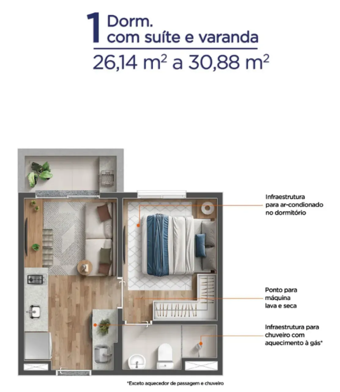 PLANTA 26m²