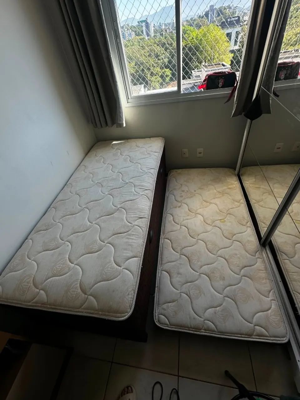 Cama de solteiro baú com cama auxiliar - Foto 2