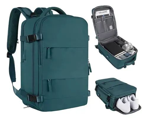 Mochila de Viagem impermeável com compartimento para notebook e USB só 169! Entrego - Foto 4