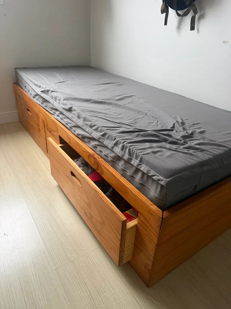 Cama com gavetas + colchao - Foto 5