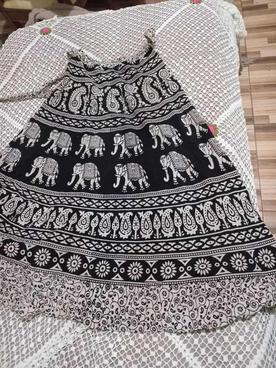 Saia estilo indiana midi - Foto 2