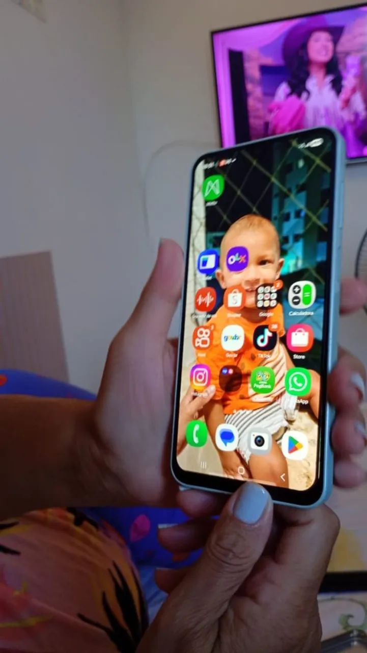 Celular impecável A16 256 12 g - Foto 2