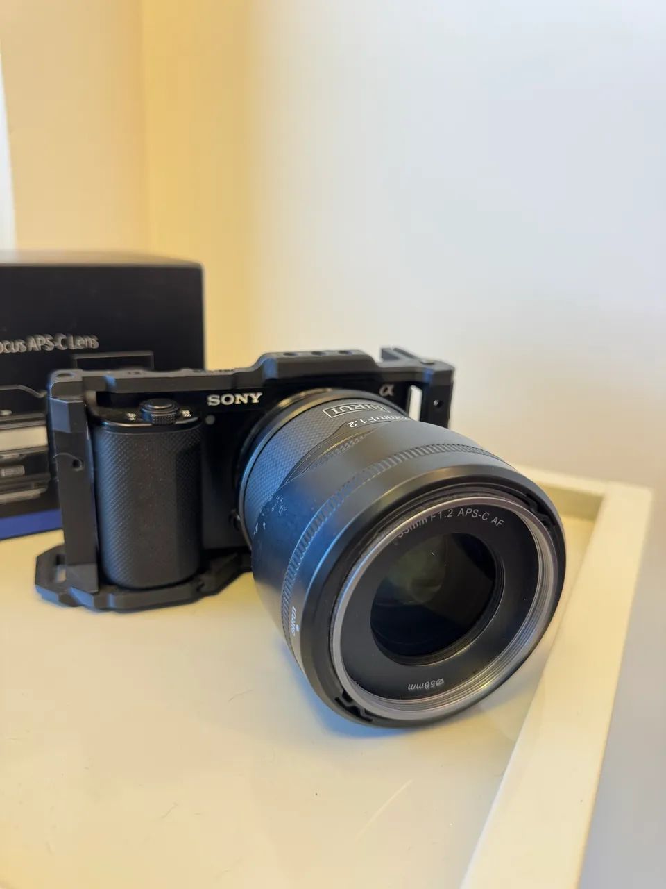 CÂMERA SONY ZVE10 COMPLETA  - Foto 2