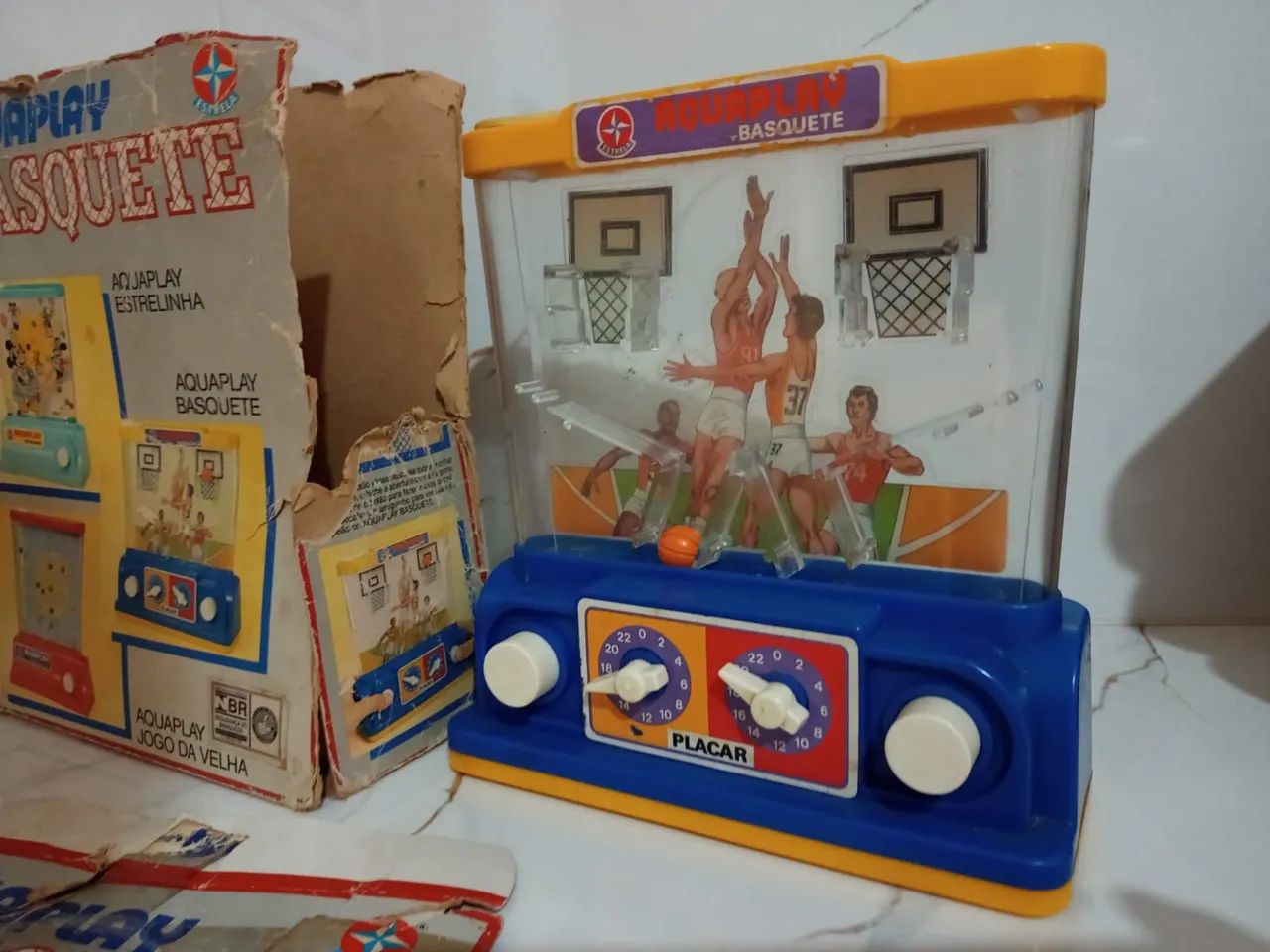 Antigo brinquedo Aquaplay da Estrela 