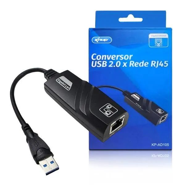 Adaptador conversor RJ45 USB - Foto 2