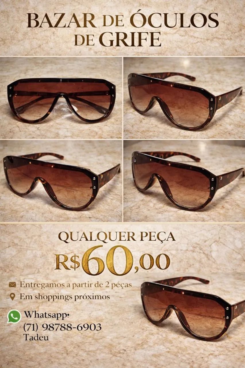 Óculos de grife 
